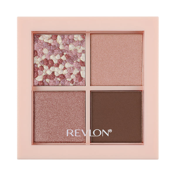 Dazzle Eyeshadow Quad, 004 Rosy Brown, 3.0g