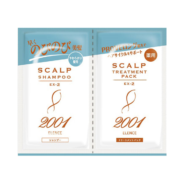 ELENCE Scalp Series Trial Set EX-2, 10ml, 10g (Floral Herb)