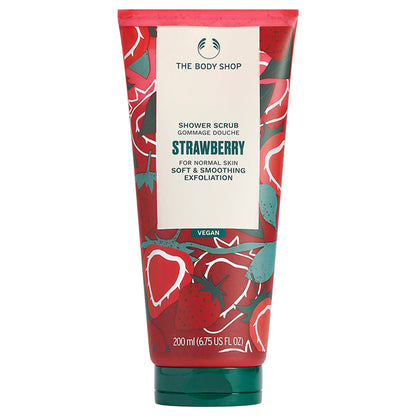 Shower Scrub Strawberry, 200ml