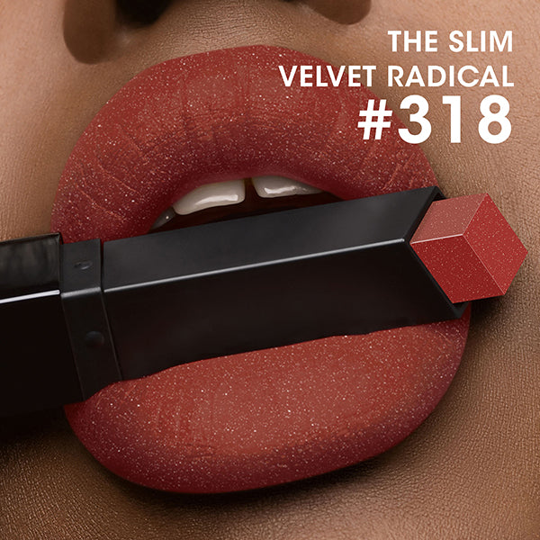 Yves Saint Laurent Rouge Pur Couture The Slim Velvet Radical, No.318 Upbeat Rose, 2g