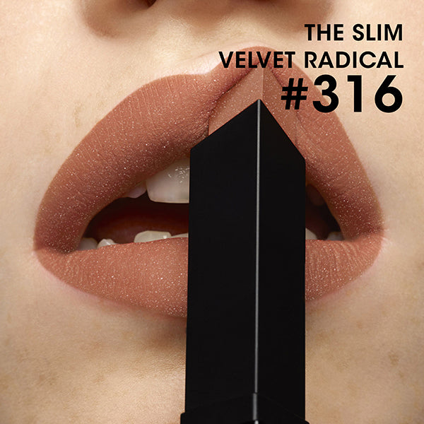 Yves Saint Laurent Rouge Pur Couture The Slim Velvet Radical, No.316 Vibe in Amber, 2g