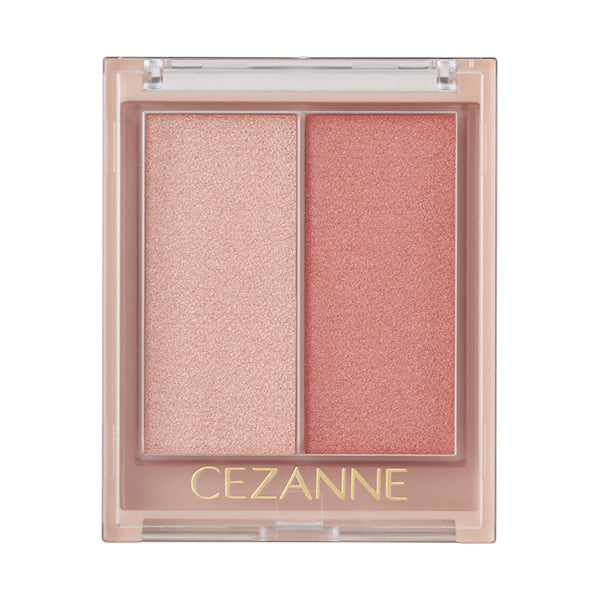 CEZANNE Face Glow Color, 02 Rose Glow, 5.9g