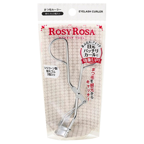 ROSY ROSA Eyelash Curler with 2 Replacement Rubbers