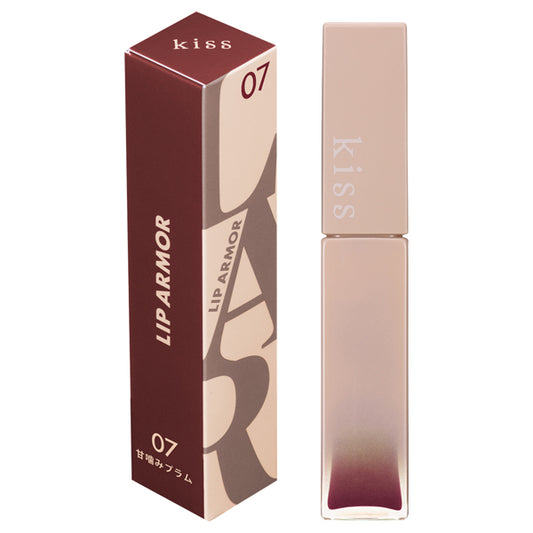 KiSS Lip Armor, 07 Sweet Plum, 5g
