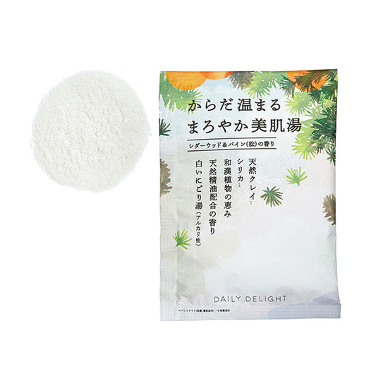 daily delight Rich Skin Bath Powder (Cedarwood & Pine), 50g