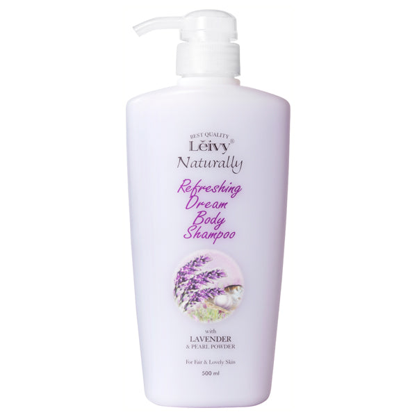 Leivy Body Shampoo Lavender & Pearl, 500ml, Sweet Lavender Vanilla Scent