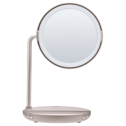 FESTINO Rechargeable LED Fan Mirror S (Sand Beige)