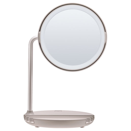 FESTINO Rechargeable LED Fan Mirror S (Sand Beige)