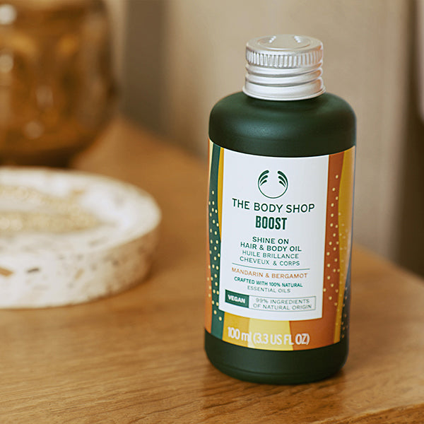 Wellness Hair & Body Oil, 100ml, Mandarin & Bergamot