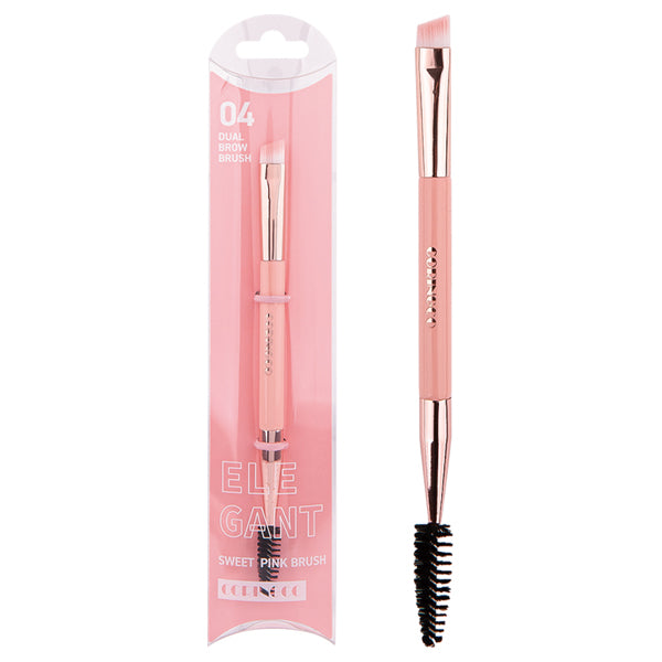 Elegant S Pink Brush, 04 Dual Eyebrow