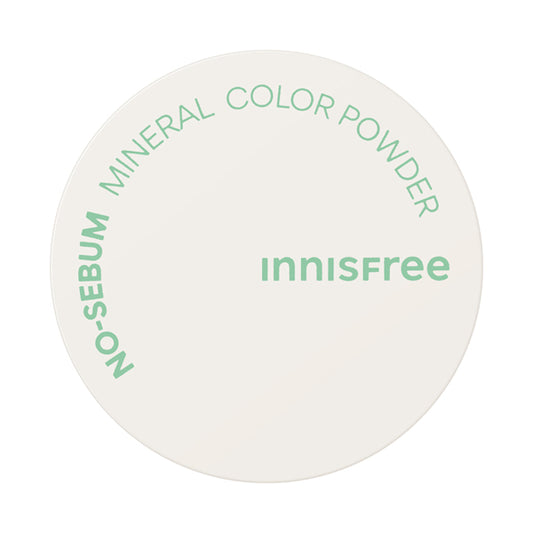 No-sebum mineral color powder, 02 Green, 5g