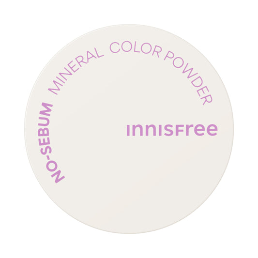 No-sebum mineral color powder, 01 Violet, 5g