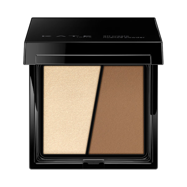 KATE 3D Create Nuance Powder, EX-3 Coral Brown, 3.4g