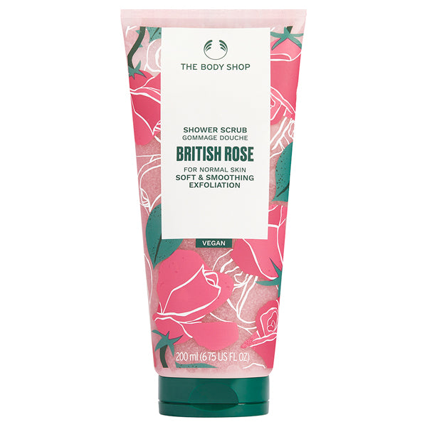 Shower Scrub BR, 200ml, British Rose
