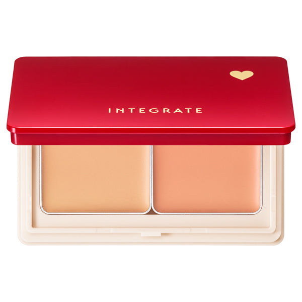 INTEGRATE Melty Fit Concealer, Yellow Beige,Orange Beige, 4g, Fragrance-free