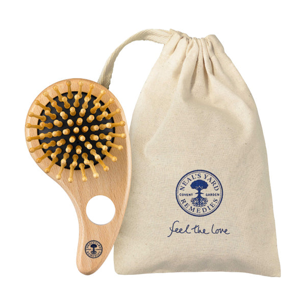 Neal’s Yard Remedies Hairbrush (small) with drawstring bag