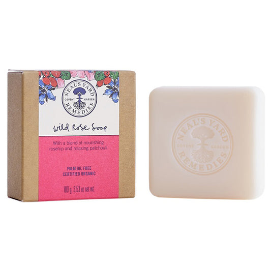 Neal’s Yard Remedies Wild Rose Soap, 100g