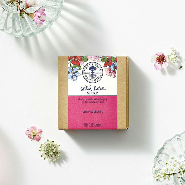 Neal’s Yard Remedies Wild Rose Soap, 100g