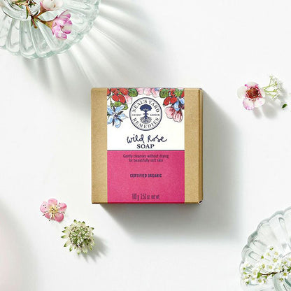 Neal’s Yard Remedies Wild Rose Soap, 100g