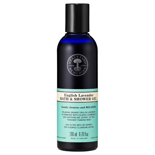 English Lavender Bath & Shower Gel, 200ml