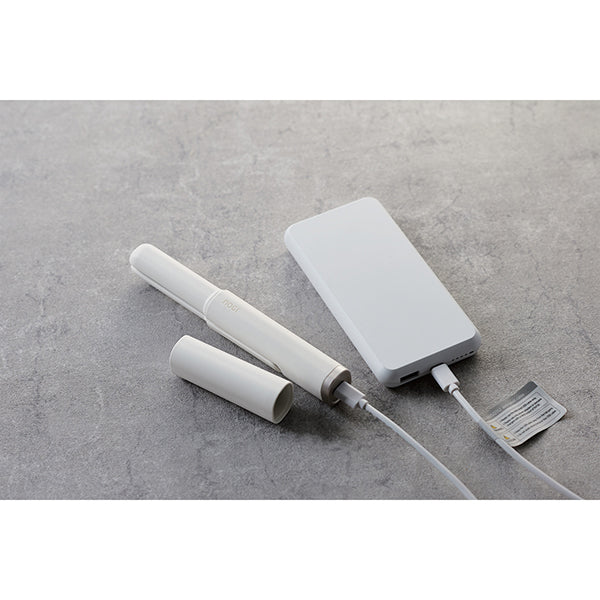 USB Hair Iron Straightener, White