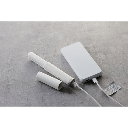USB Hair Iron Straightener, White
