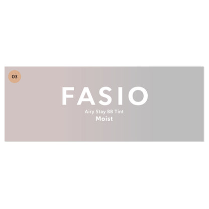 Fasio Airy Stay BB Tint Moist, SPF35 PA+++, 03 Medium Beige, 30g, Fragrance-free