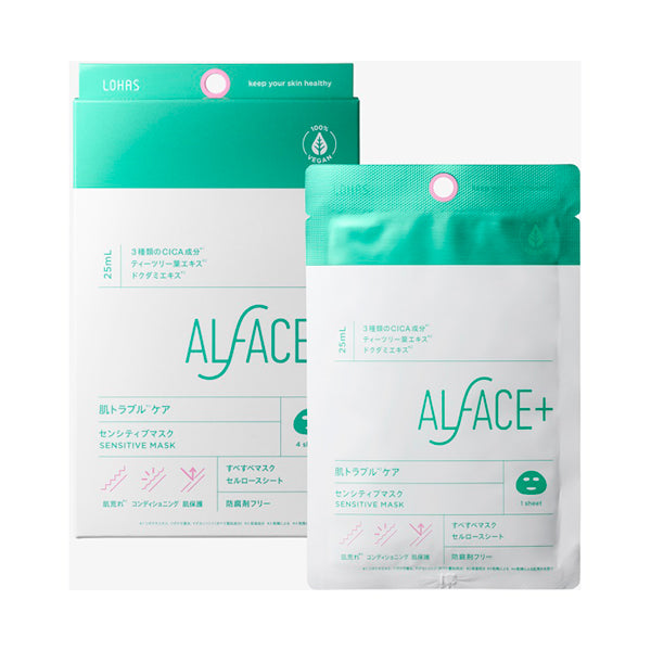 ALFACE Sensitive Mask, 25ml x 4