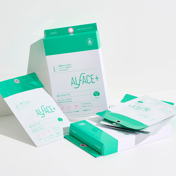 ALFACE Sensitive Mask, 25ml x 4