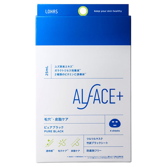 ALFACE Pure Black, 25ml x 4