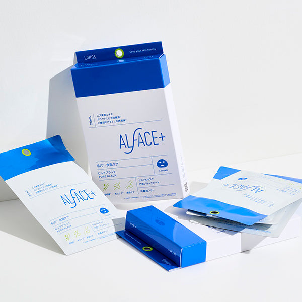 ALFACE Pure Black, 25ml x 4