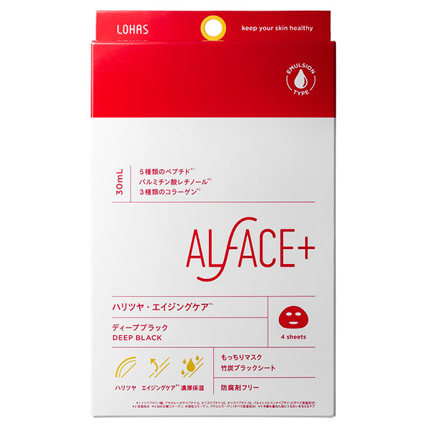 ALFACE Deep Black, 30ml x 4