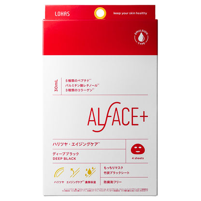 ALFACE Deep Black, 30ml x 4