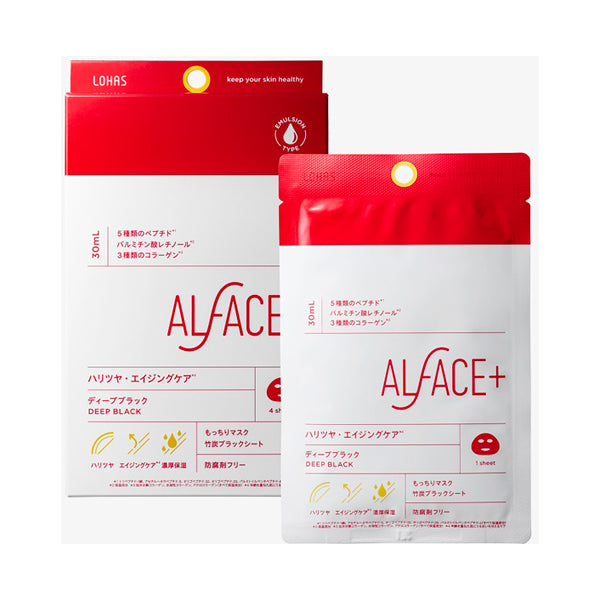 ALFACE Deep Black, 30ml x 4