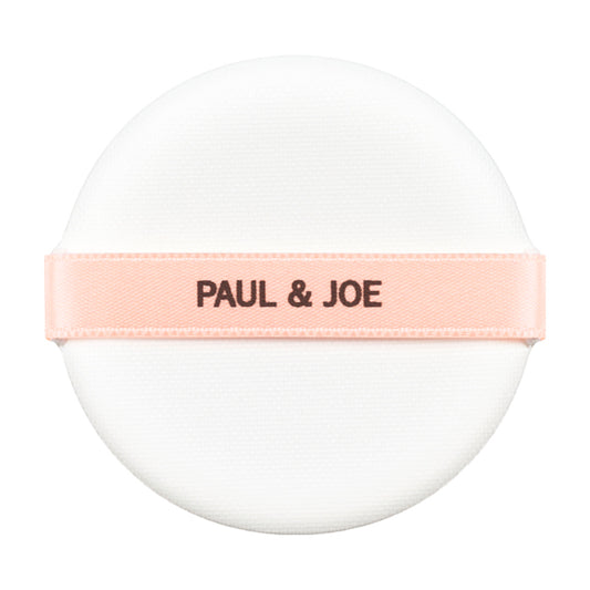 See-through veil compact puff