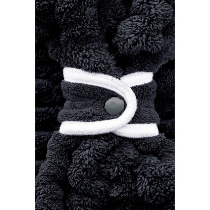 Cogit BEAULy Quick Dry Hair Turban Short (Black), 56g