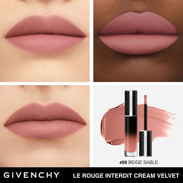 GIVENCHY Rouge Interdit Cream Velvet, No.09 Sand Beige, 6.5ml