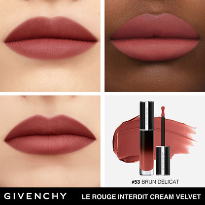 GIVENCHY Rouge Interdit Cream Velvet, No.53 Delicate Brown, 6.5ml