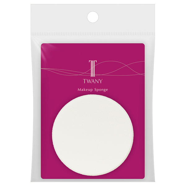 TWANY Makeup sponge (round), 1 piece