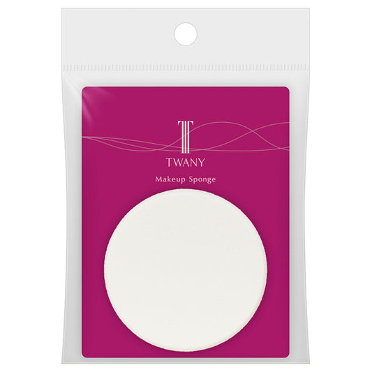 TWANY Makeup sponge (round), 1 piece