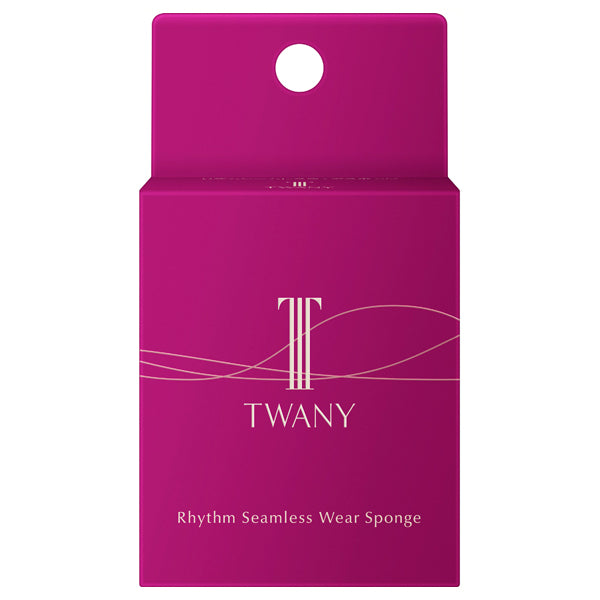 TWANY Rhythm Seamless Wear Sponge, 2 pieces