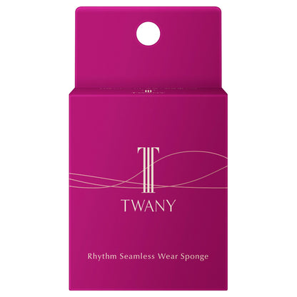 TWANY Rhythm Seamless Wear Sponge, 2 pieces