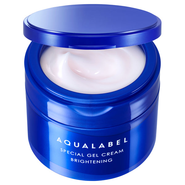 AQUALABEL Special Gel Cream EX (Brightening), 90g, Herbal rose scent