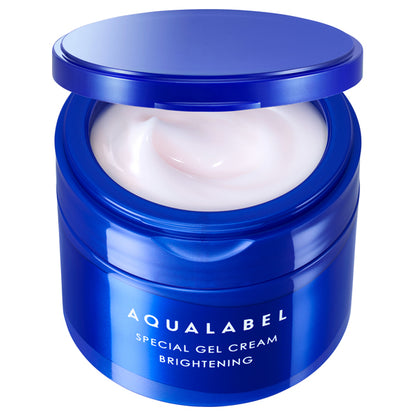 AQUALABEL Special Gel Cream EX (Brightening), 90g, Herbal rose scent