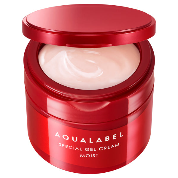 AQUALABEL Special Gel Cream EX (Moist), 90g, Herbal rose scent that gently comforts your senses