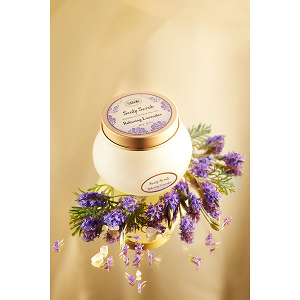 Relaxing Lavender Head Scrub, 300g, Lavender