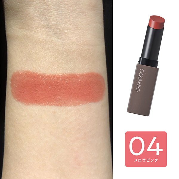 CEZANNE Lip Color Shield, 04 Mellow Pink, 3.7g