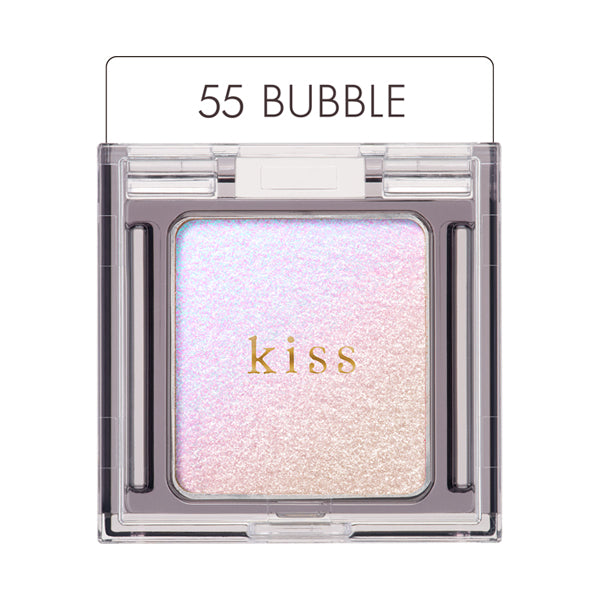 KiSS Sheer Glitter Eyes, 55 Bubble, 2.1g