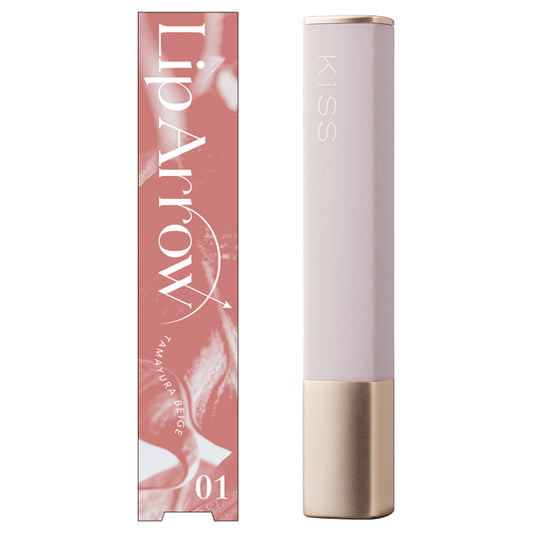 KiSS Lip Arrow, 01 Tamayura Beige, 0.9g