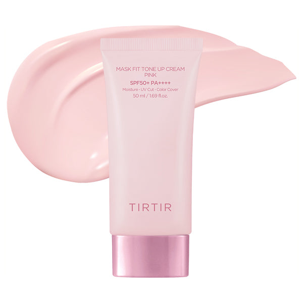 TIRTIR Mask Fit Tone Up Cream, Pink, Width 55 x Depth 26 x Height 130